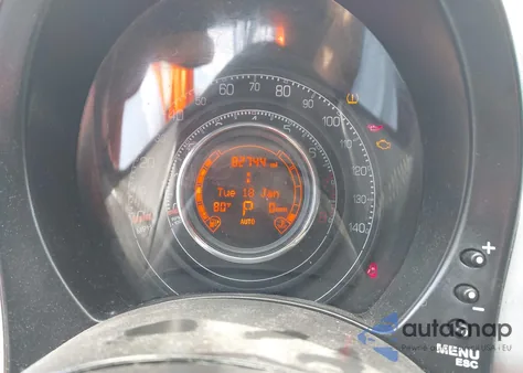 2012 Fiat 500 Sport from USA, damaged, VIN 3C3CFFBR9CT357635